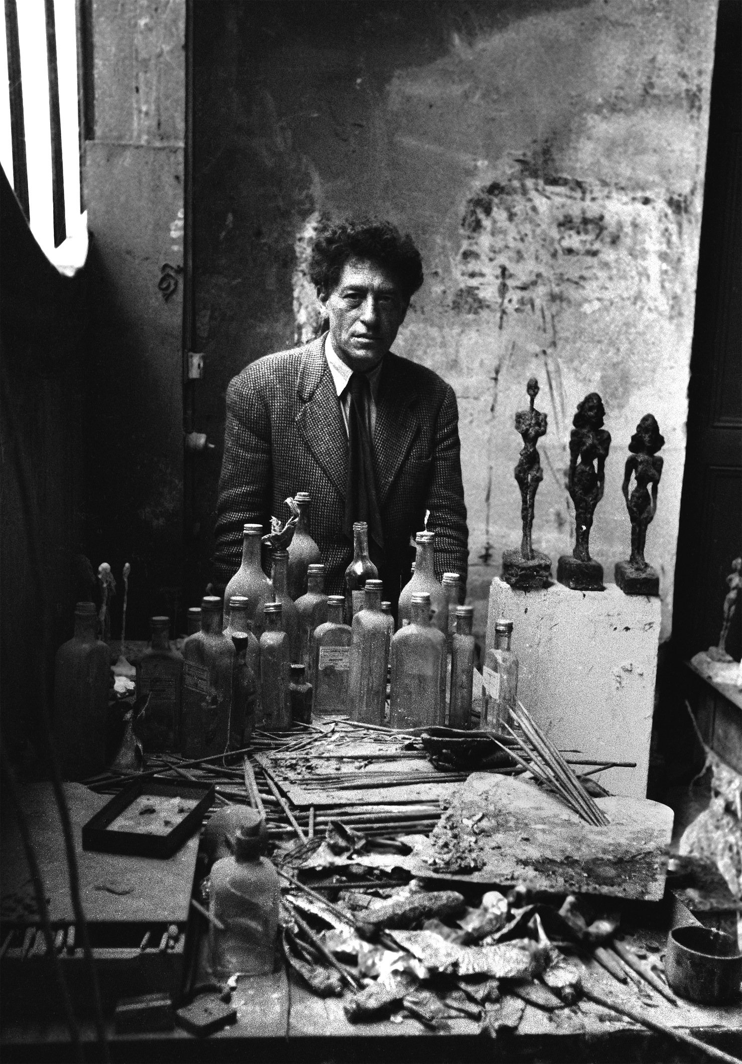 Giacometti, 1954 © Sabine Weiss
