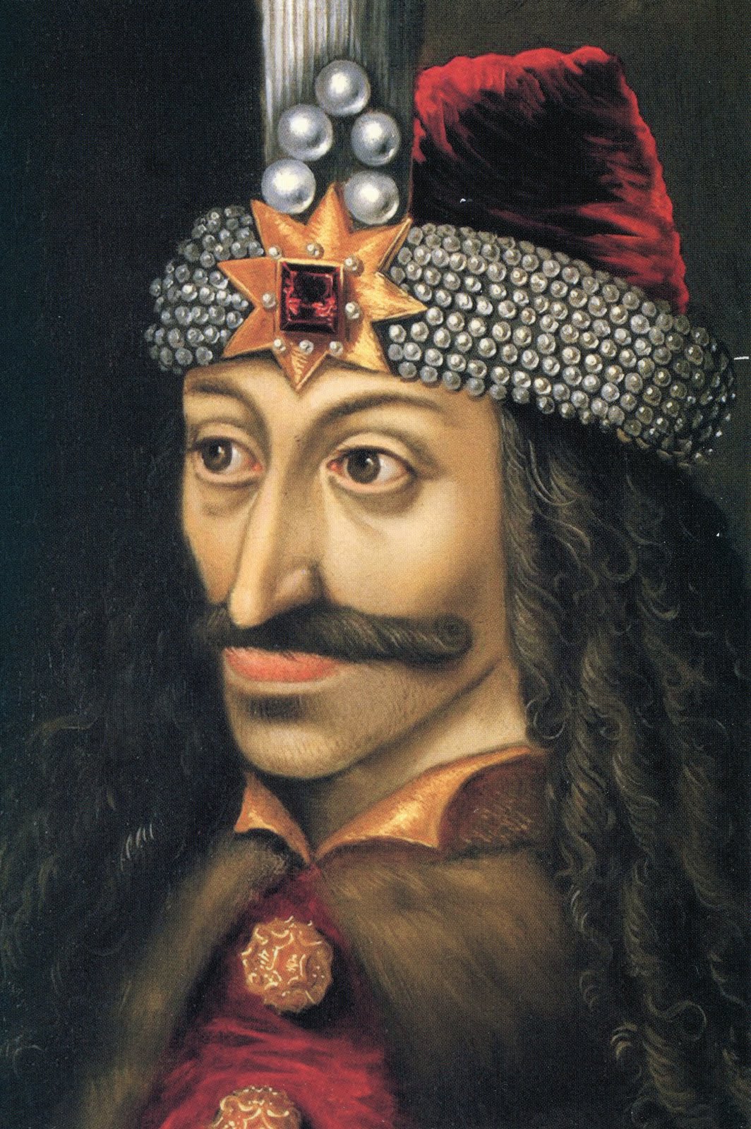 Vlad III l'Empaleur, portrait du xve siècle (château d'Ambras).